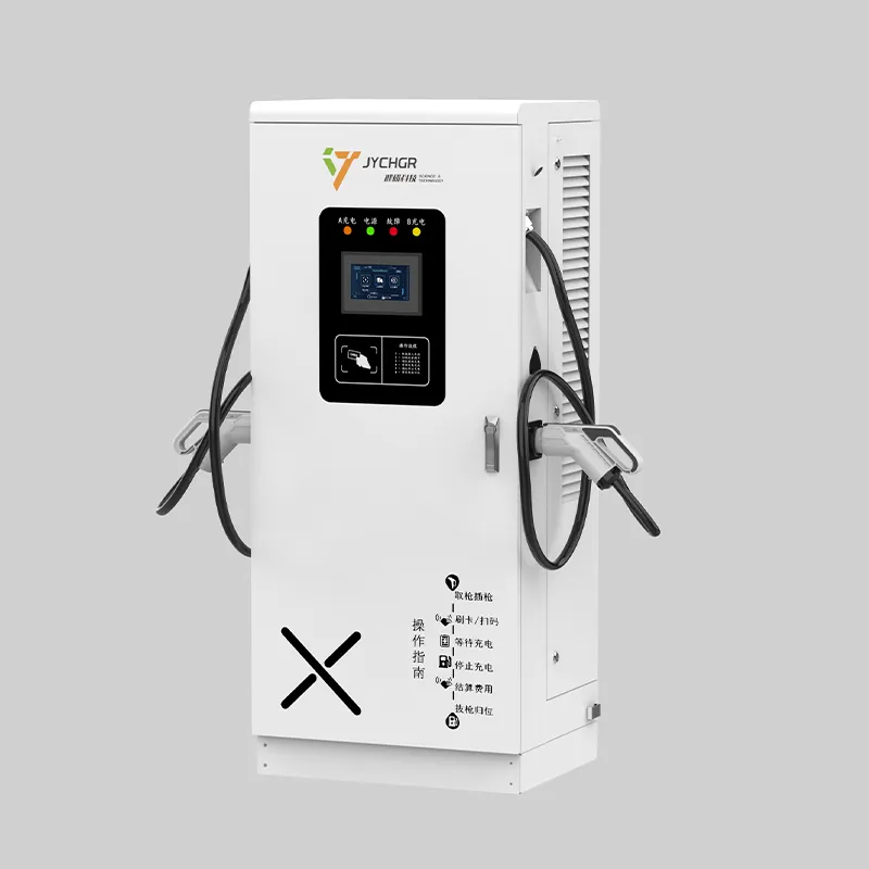 Двухпистолетная моноблочная зарядная станция постоянного тока 160 кВт (2)