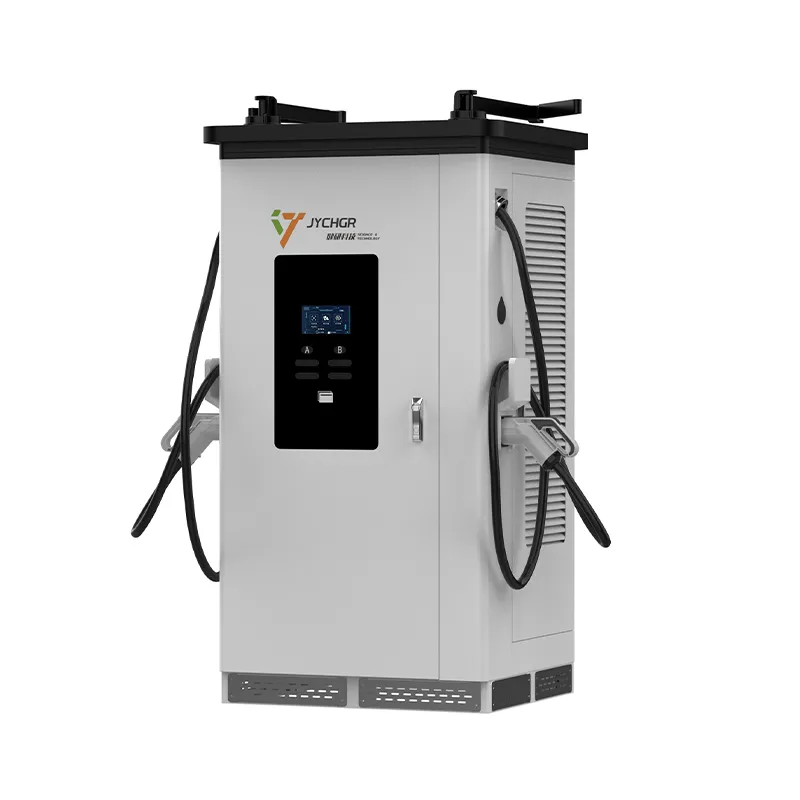 Двухпистолетная моноблочная зарядная станция постоянного тока 80 кВт (2)